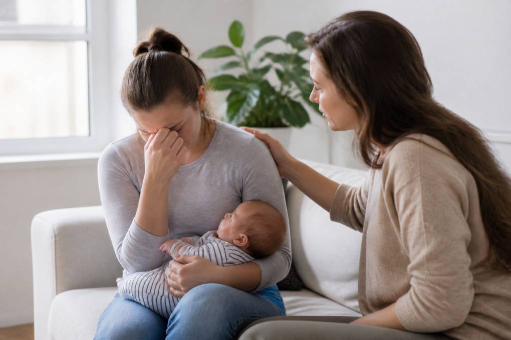 Comment prévenir le baby blues et demander de l’aide