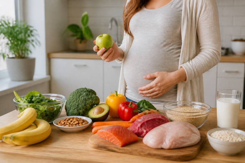 Les aliments à privilégier au premier trimestre